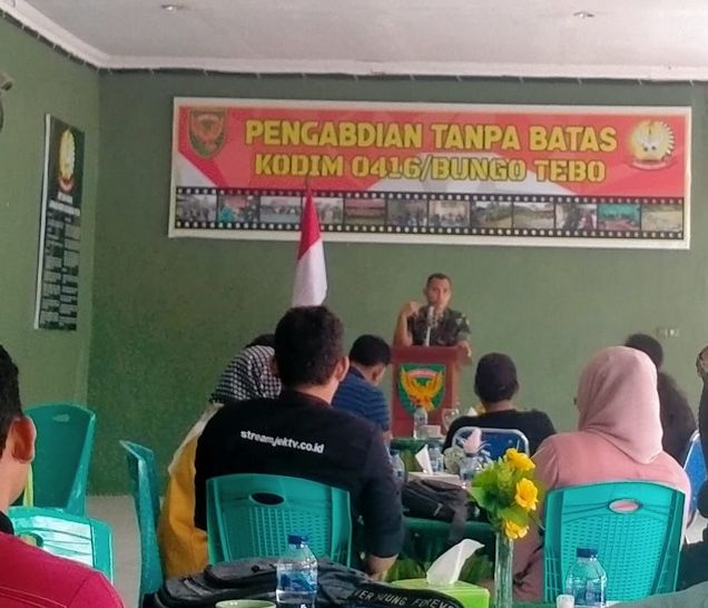 Dandim 0416/Bute Canangkan Kampung Pancasila di Setiap Desa Bungo dan Tebo