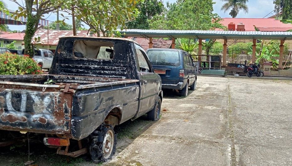 Lama Terbengkalai, Mobil Dinas Pemkab Merangin akan Dilelang