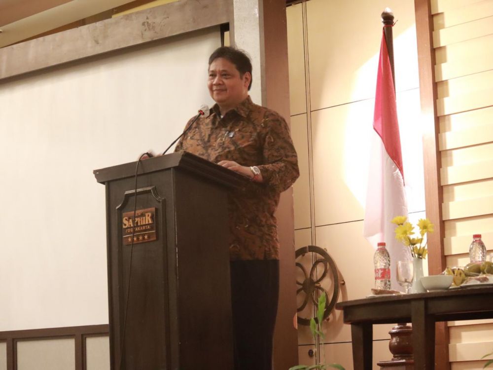 Ketum Airlangga Tegaskan Golkar Harus Menang di Yogyakarta