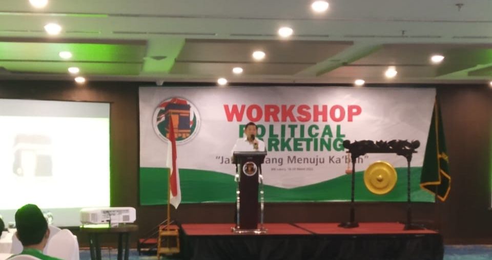 Workshop Political Marketing DPW PPP Hadirkan Ketua Umum DPP PPP