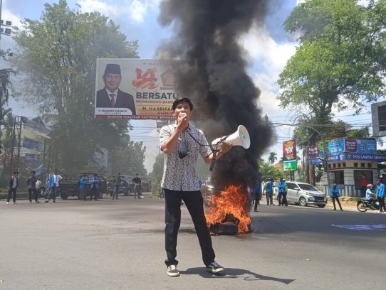 Minyak Goreng Mahal, Mahasiswa Turun ke Jalan, Ini Tuntutan Mereka