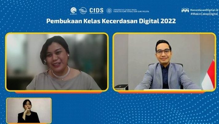 Kemenkominfo dan Universitas Gadjah Mada Menghadirkan Seri Mata Kuliah Kecerdasan Digital 2022