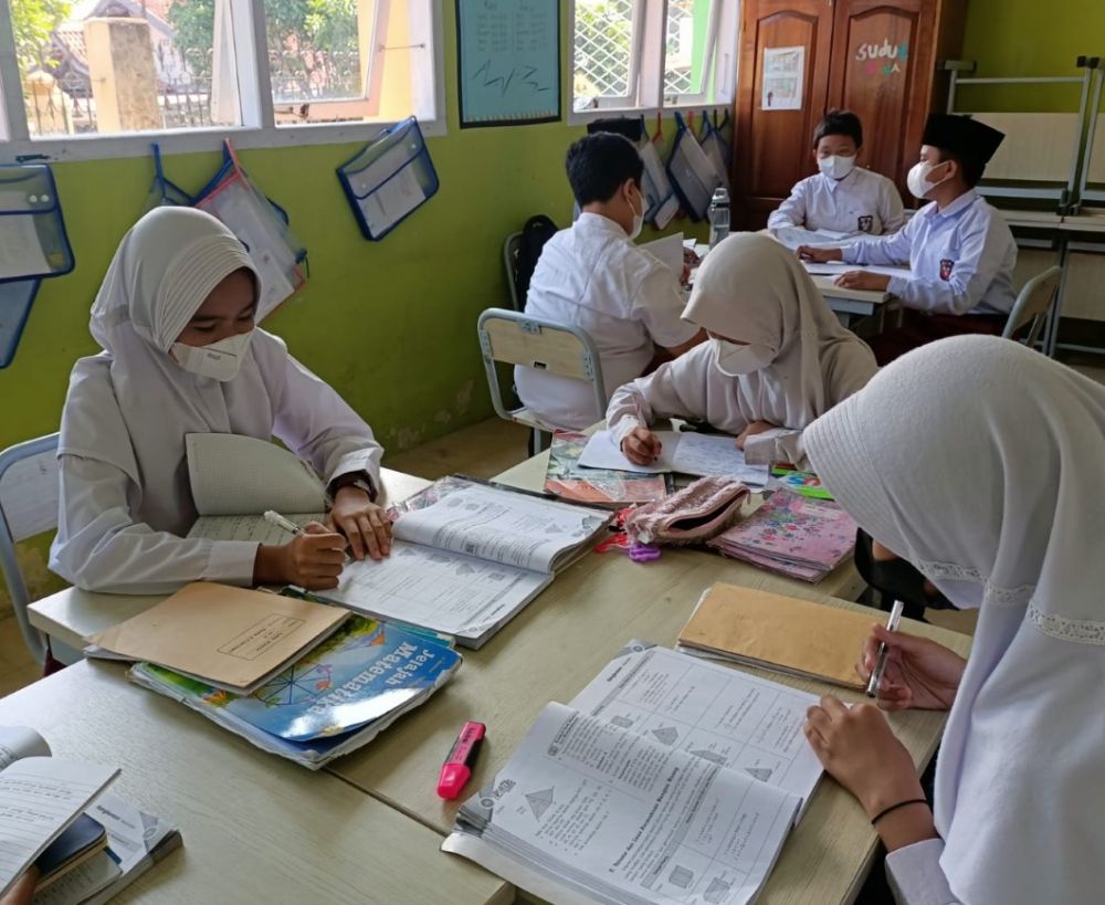 PTM di Bulan Ramadan, Ada Pengurangan Jam Belajar di SDN 93 Kota Jambi