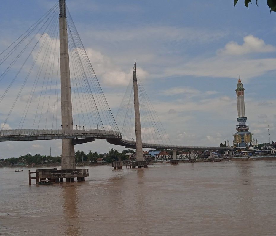 Ketinggian Air Sungai Batanghari Naik