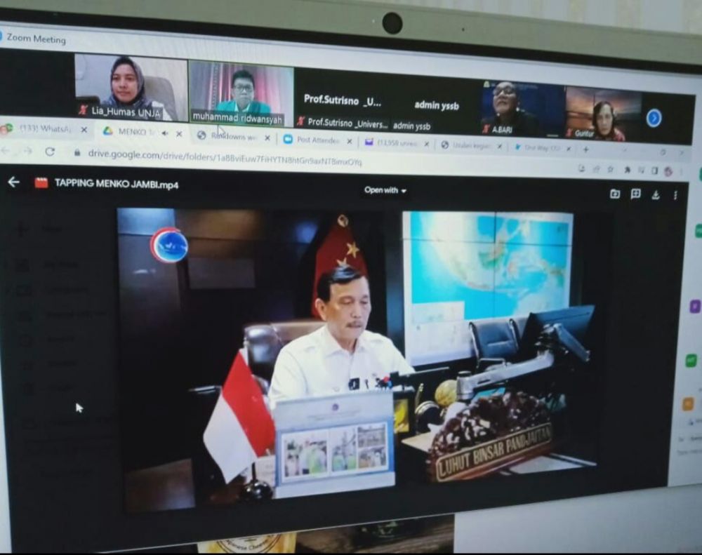 YSBB Gelar Webinar Internasional Restorasi Universitas Tertua Indonesia KCBN Muarojambi