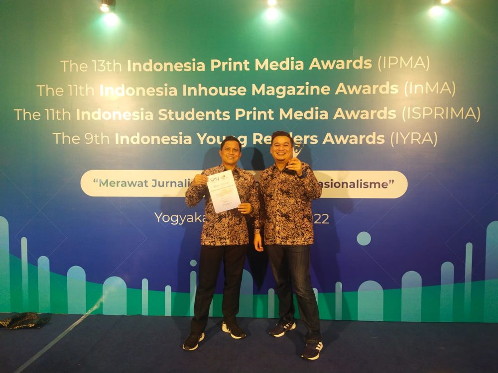Terima Kasih, Pembaca! Jambi Independent Raih Koran Terbaik se-Sumatera 2022