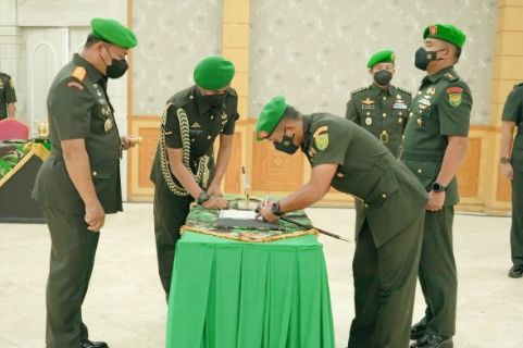 Miliki Gedung Baru, Danrem 042/Gapu Minta Kinerja Kodim Tanjab Meningkat