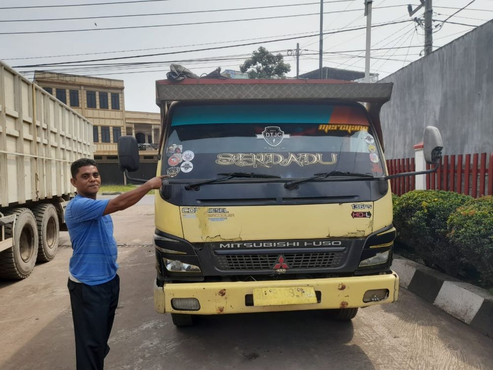 Dirut Pertamina Ke Jambi, Supir Truk Batu Bara Bilang Begini