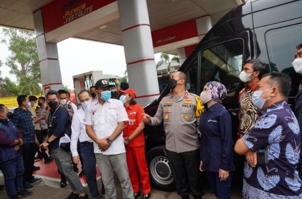 Direksi Pertamina Tinjau dan Pastikan Kesiapan Layanan BBM menjelang Ramadhan Idul Fitri