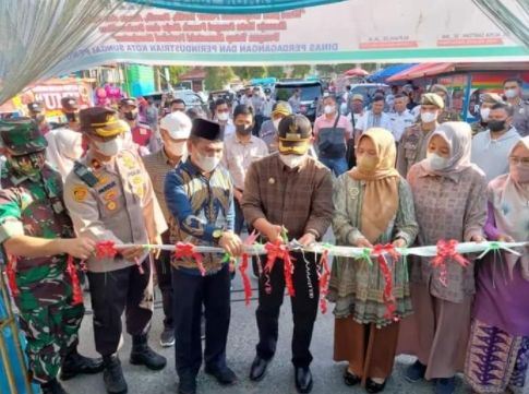 Wako Ahmadi Buka Pasar Ramadhan & Pasar Mambo Tahun 2022
