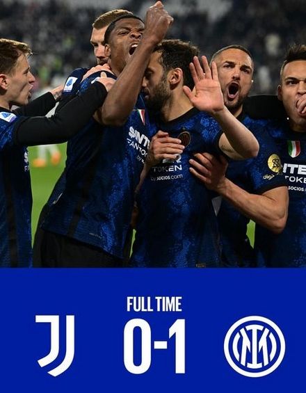 Inter Milan Kalahkan Juventus 1-0 Lewat penalti Calhanoglu