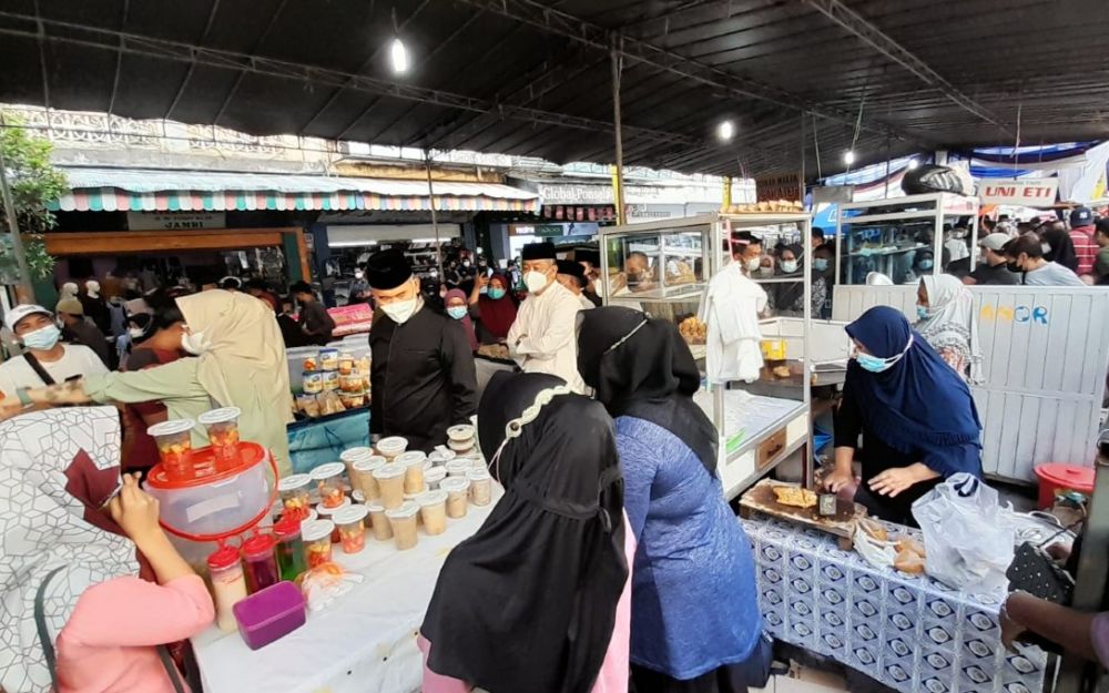 Pedagang di Kota Jambi Merasa Terbantu dengan Pasar Bedug