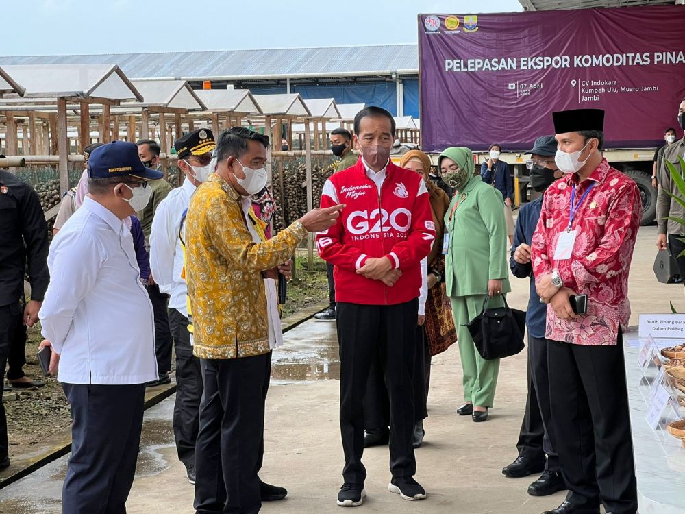 Dampingi Presiden Jokowi Kunjungan di Jambi, Ini Kata Edi Purwanto