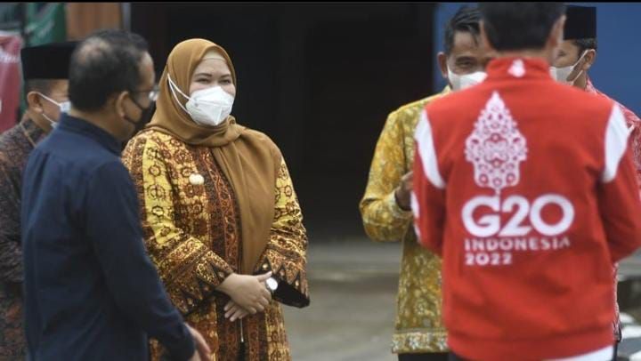 Ini Harapan Bupati Masnah Saat Jokowi Kunjungi Candi Muarojambi