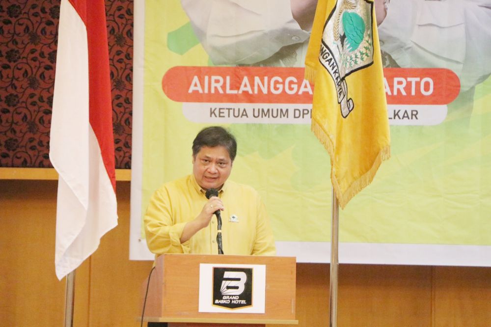 Airlangga Hartarto : Kejayaan Golkar di Ranah Minang Harus Dibuktikan di Pemilu 2024