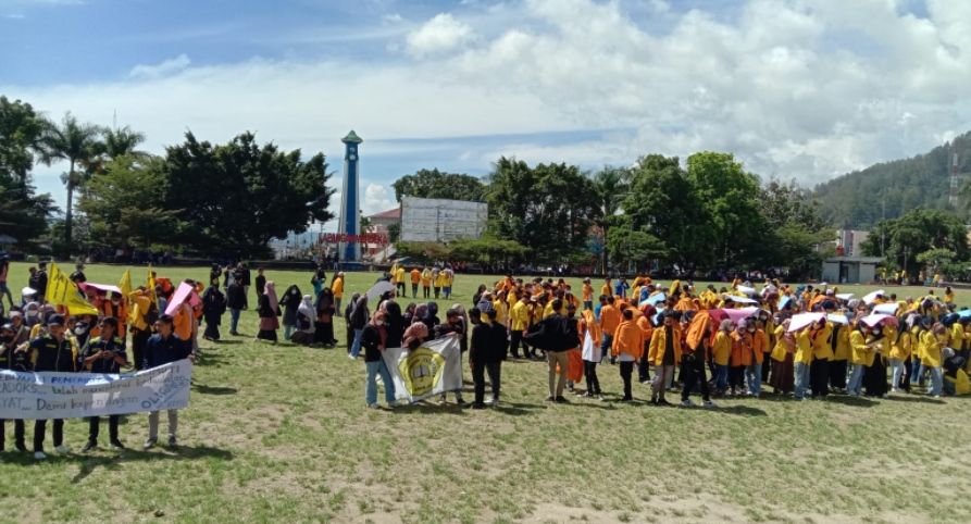 11 April Membara, Lapangan Merdeka Sungaipenuh Jadi Titik Kumpul Aksi Mahasiswa