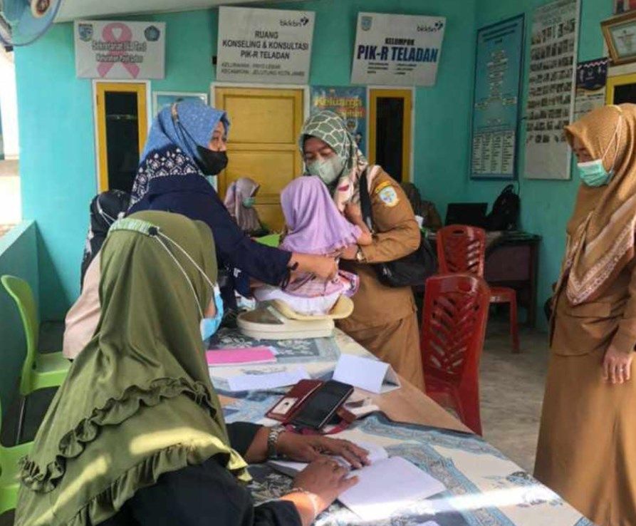 Selama Puasa, Layanan Posyandu di Payo Lebar Tetap Berjalan