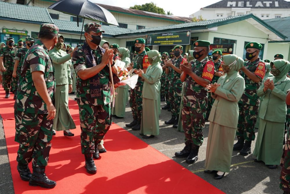 Tatap Muka Bersama Prajurit Kodim Kerinci, Ini Pesan Danrem 042/Gapu