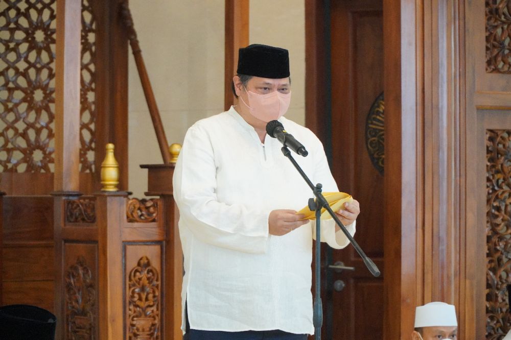 Airlangga Hartarto : Islam di Tanah Air adalah Islam yang Toleran, Moderat dan Rukun 