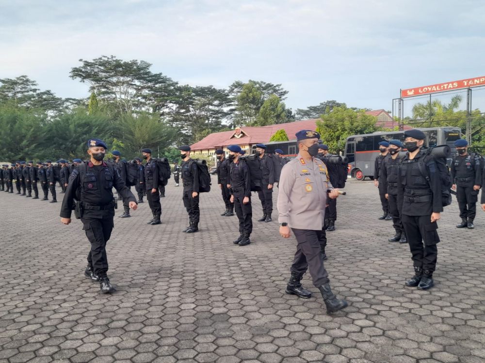 Lepas 105 Personel BKO Polda Metro Jaya, Ini Pesan Kapolda Jambi