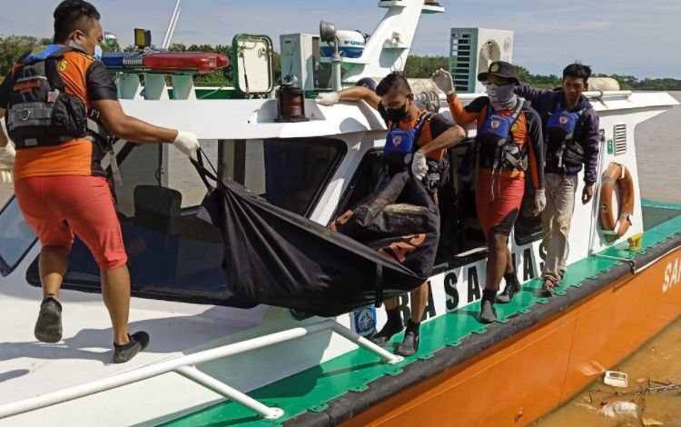 Bocah Tenggelam di Sungai Batanghari Ditemukan 25 KM Dari Tempat Awal Dilaporkan Hilang