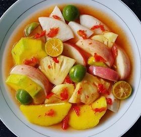 Seger!!, Yuk Cobain Resep Asinan Buah Ini, Bikin Mata Melek