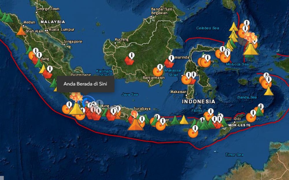 Gunung Anak Krakatau Erupsi, Badan Geologi Kementerian ESDM Minta Masyarakat Jauhi Radius 2 Km