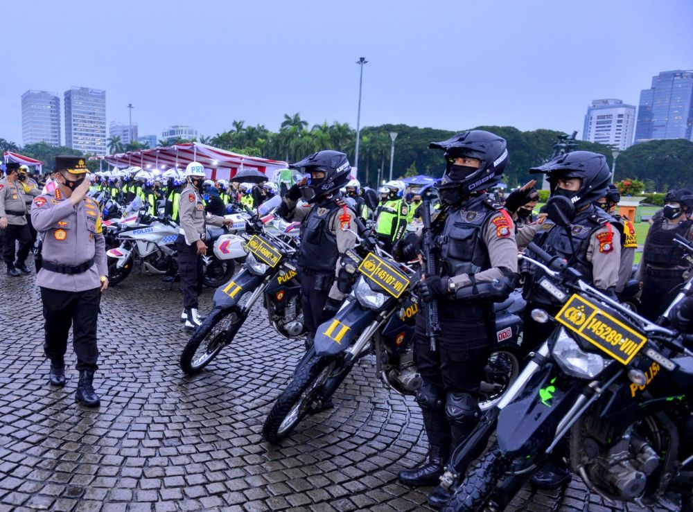 Kapolri Tekankan Soal Strategi Antisipasi Kemacetan Hingga Vaksinasi Booster saat Mudik