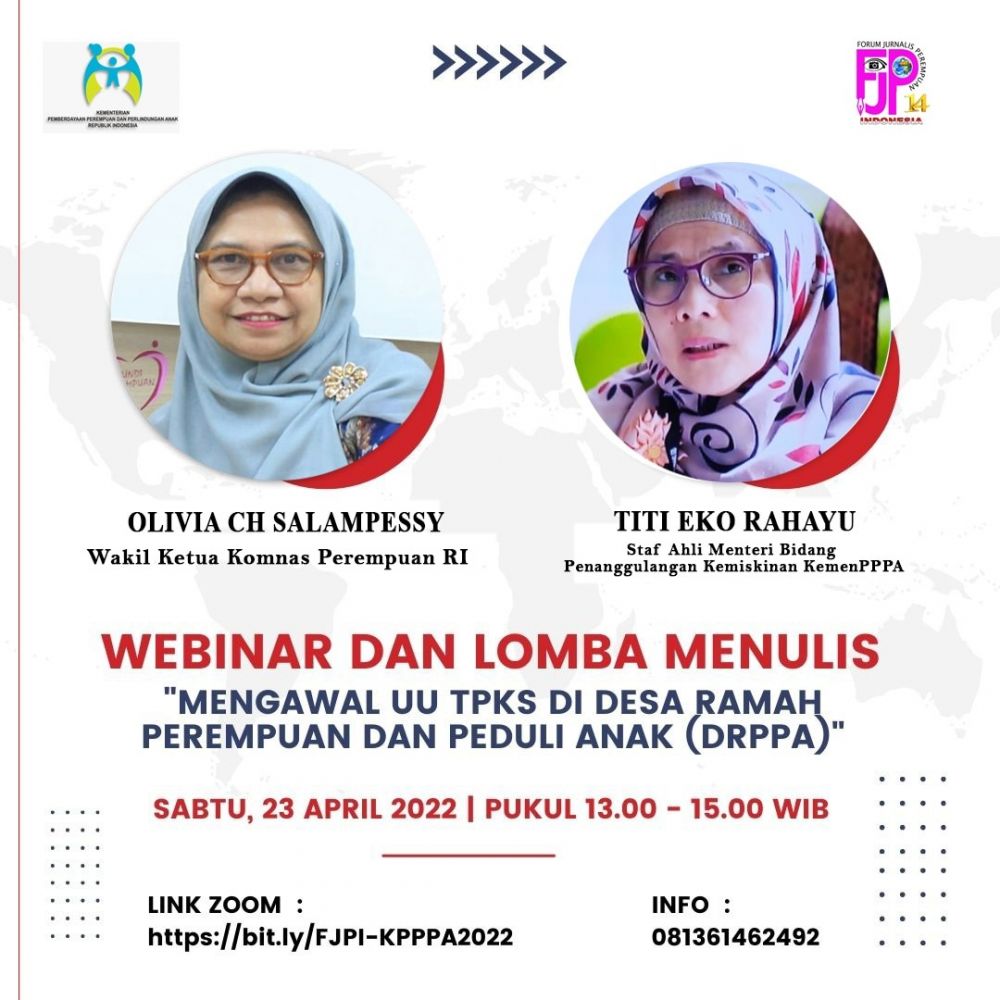 Webinar Mengawal UU TPKS di Desa Ramah Perempuan dan Peduli Anak (DRPPA)