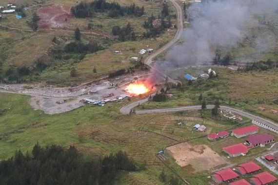 KKB di Papua Kembali Beraksi, 1 Bangunan Dibakar