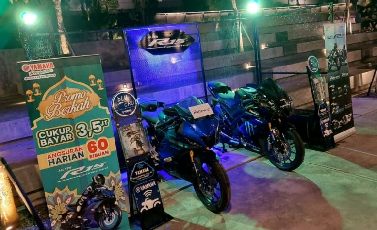 Yamaha All New R15 Hadir di Teras Mendalo Jambi, Berikan Promo Spesial