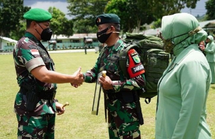 Satgas Kodim Yalimo Yonif RK 751/VJS Kembali dari Medan Perang, Ini Kata Mayjen TNI Teguh Muji Angka