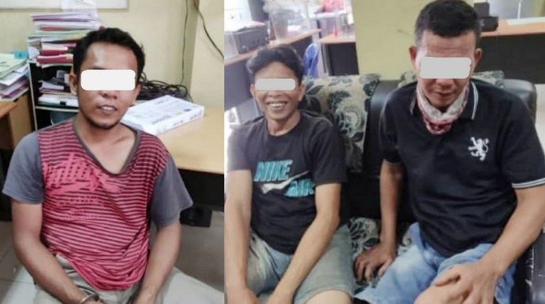 Nekat Curi Puluhan Batang Rel Kereta Api, 3 Pemuda di OKU Ditangkap Polisi