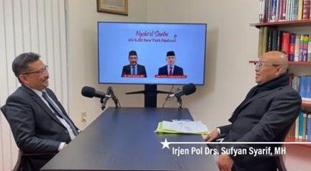 Podcast di USA, Deputi Pencegahan BNN RI  Minta Anak Muda Jangan Coba-Coba Narkoba