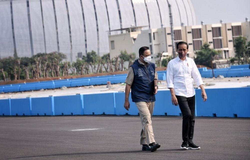 Soal Pertemuan Jokowi dan Anies di Sirkuit Formula E, Hasan Nasbi Bilang Begini