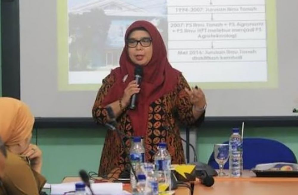 Kabar Duka dari UNILA, Prof Ainin Niswati Guru Besar Ilmu Tanah Meninggal Dunia