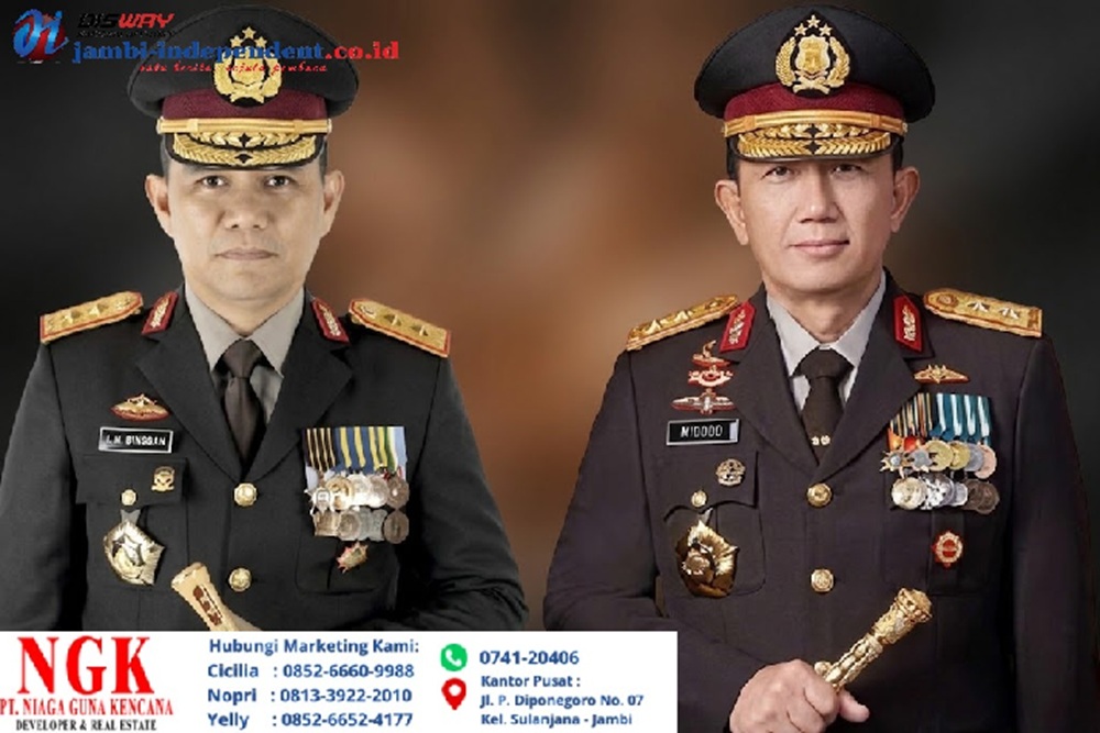 Simak! Ini Jadwal Sertijab Kapolda Jambi: Irjen Widodo Segera Gantikan Irjen Krisno 