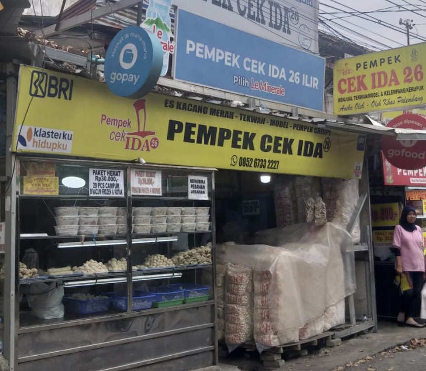 Pempek Cek IDA26, Sudah 10 Tahun Bermitra Dengan Bank BRI 