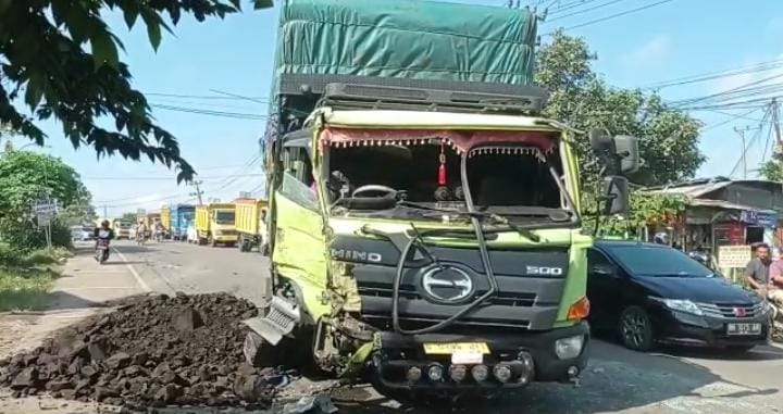Kecelakaan Beruntun di Jalan Lingkar Barat, Bikin Macet Sepanjang 4 KM di Kota Jambi   