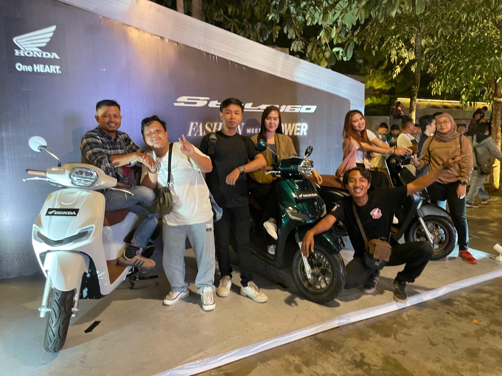 Gelaran Fashion Meet Up Honda Stylo 160 Dihadiri Puluhan Bikers Komunitas Motor Honda