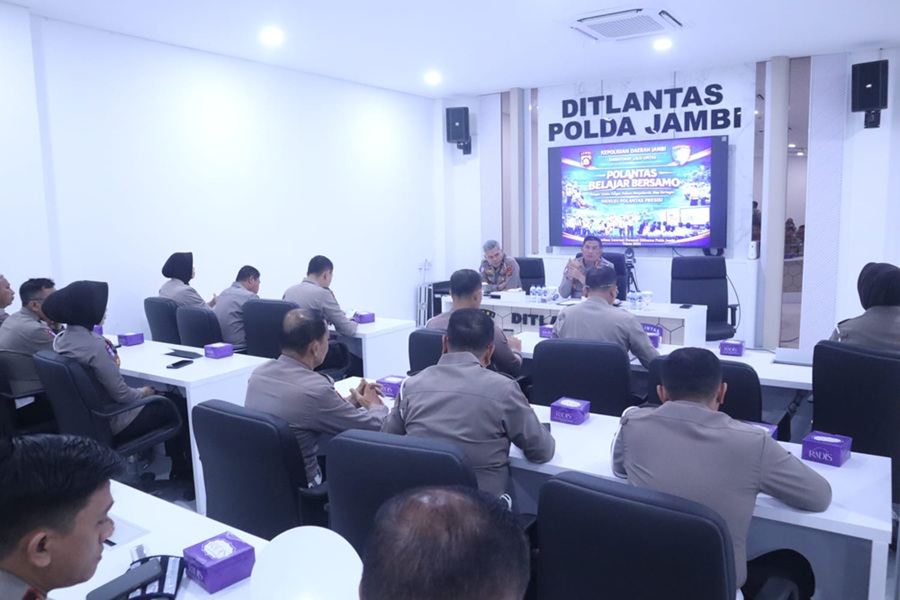 Program Baru! Ditlantas Polda Jambi Gelar 'Polantas Belajar Bersamo', Ini Tujuannya