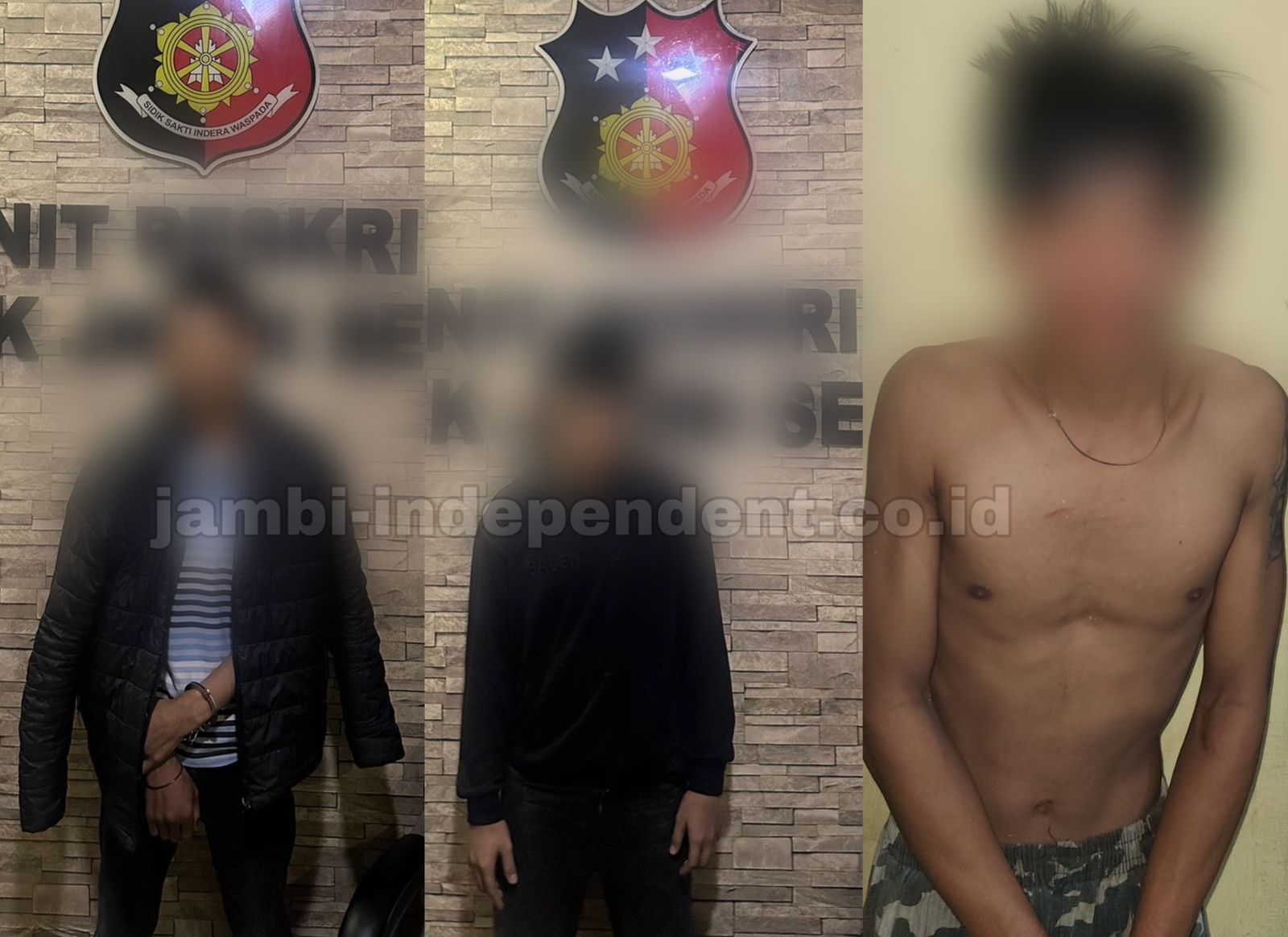 Kurang 24 Jam, Polisi Tangkap Pelaku Penusukan di Dekat Transmart Kota Jambi