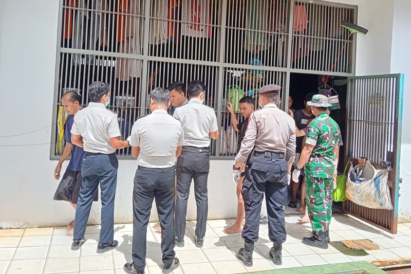 Lapas Muara Bungo Gelar Razia dan Tes Urin, Tegaskan Komitmen Zero Halinar