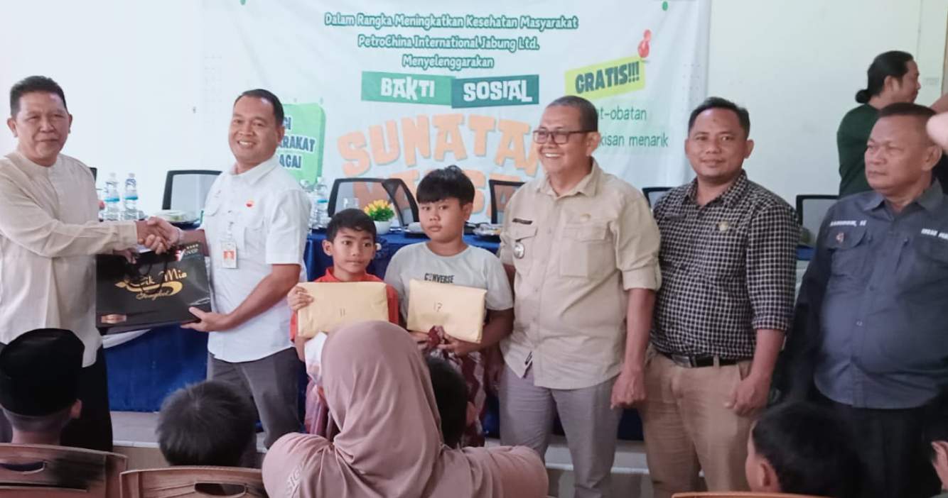 Menggandeng Organisasi Profesi Kesehatan, Kegiatan Khitanan Massal yang Digelar PetroChina Mendapat Apresiasi