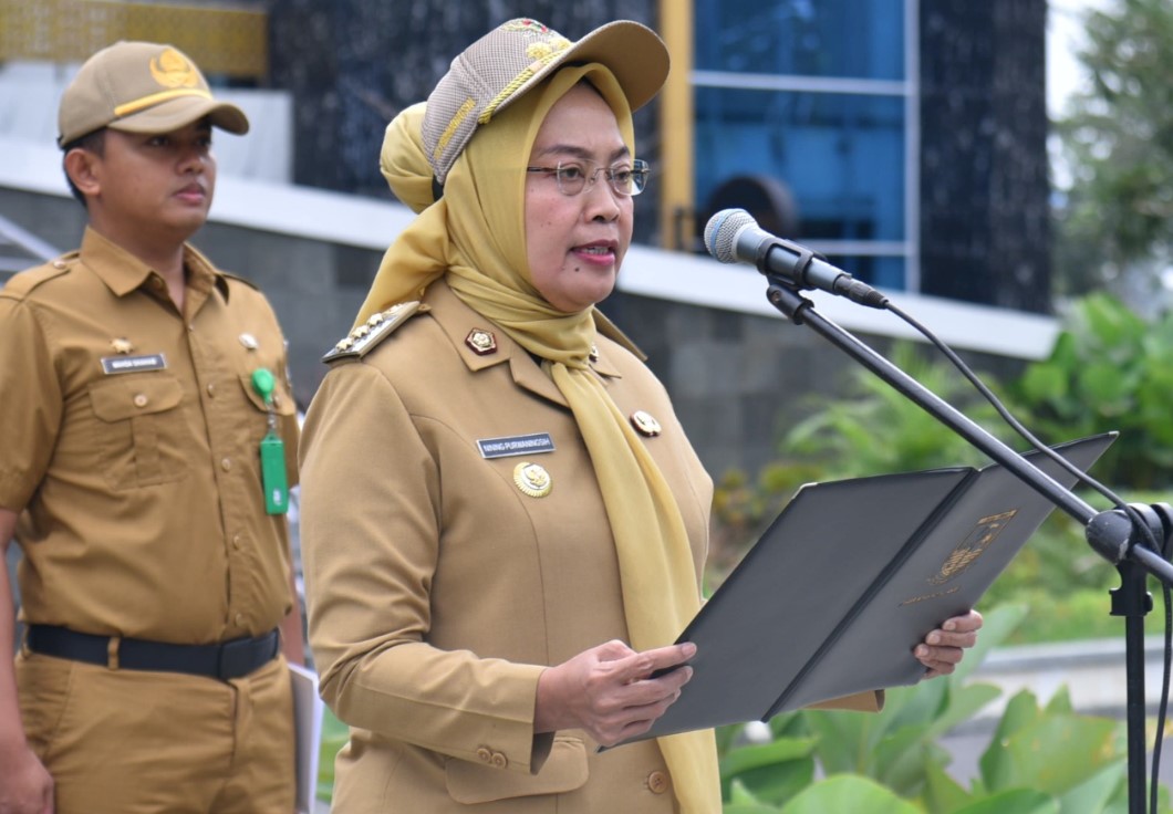 Haru Pilu, Saat Pj Wali Kota Jambi Pimpin Apel Terakhir di Balaikota, Sri Titip Pesan ini