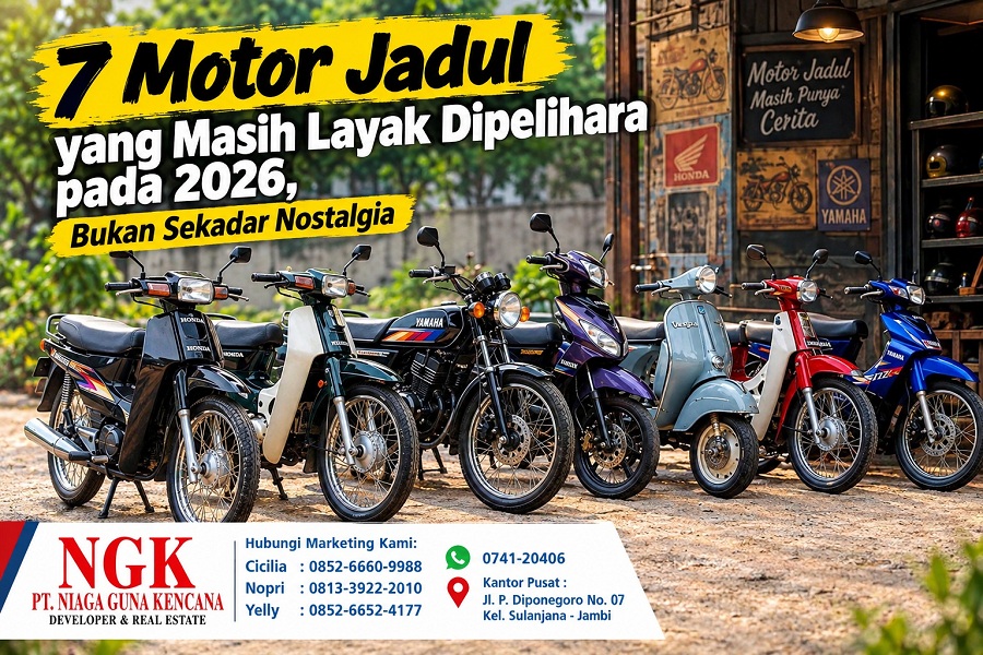 7 Motor Jadul yang Masih Layak Dipelihara pada 2026, Bukan Sekadar Nostalgia