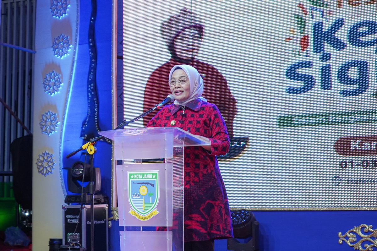 Buka Festival Keris Siginjai, Pj Wali Kota Jambi Apresiasi Kolaborasi Bersama Seniman dan Budayawan