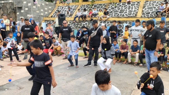 Meriah, Puluhan Anak di Bungo Ikut Lomba Lato Lato