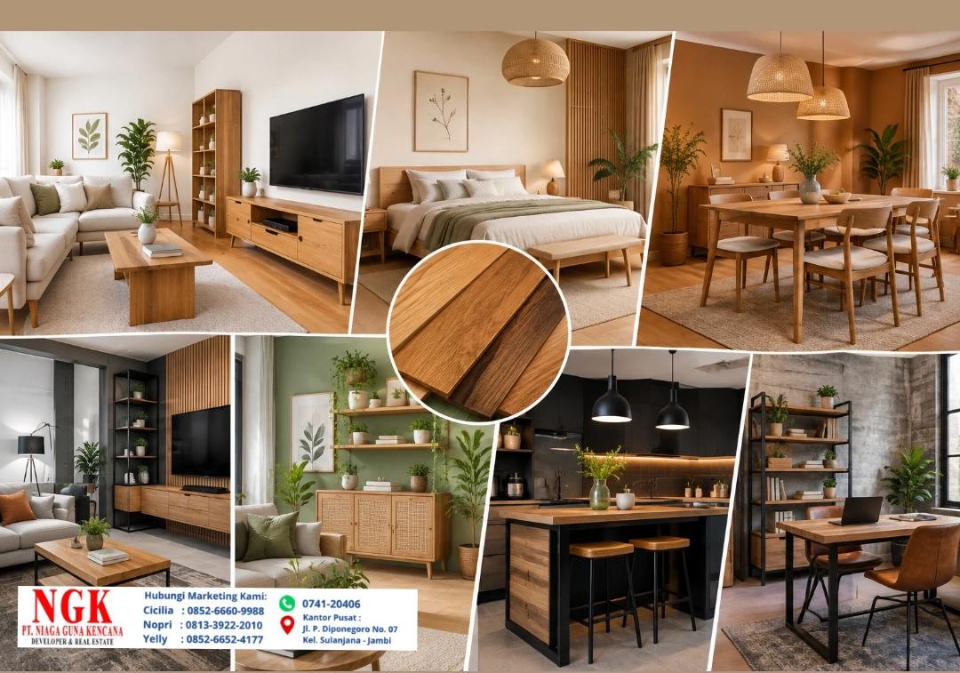 Furnitur Kayu Cocok dengan Interior Apa? Ini 7 Kombinasinya