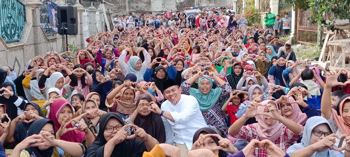 Ribuan Warna Kebun Handil Beri Kejutan untuk H Abdul Rahman